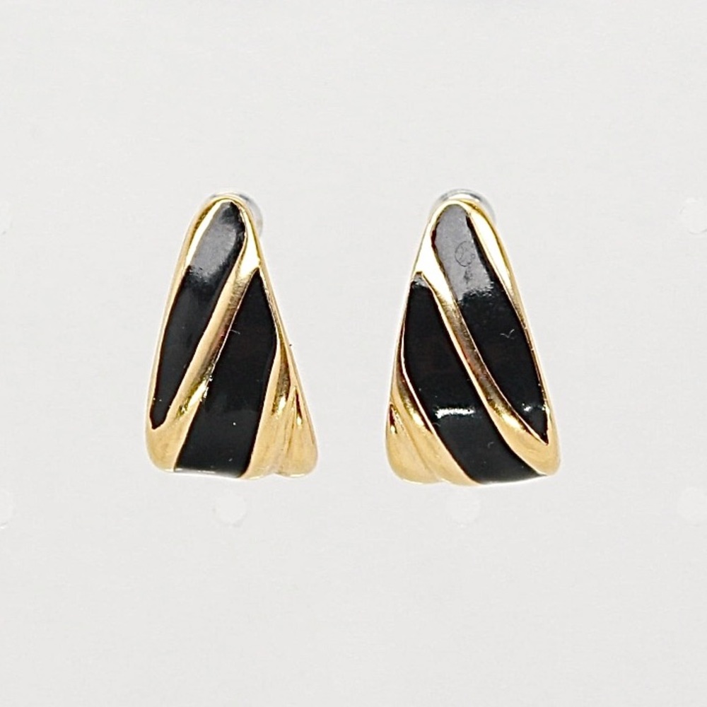 Monet Half Hoop Earrings